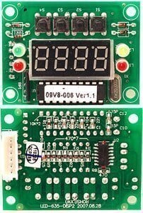 Tvl4000 II - Display PCB  2010033901