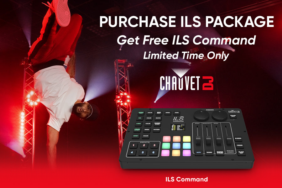 Free ILS Command Controller Chauvet DJ Lighting Package 2