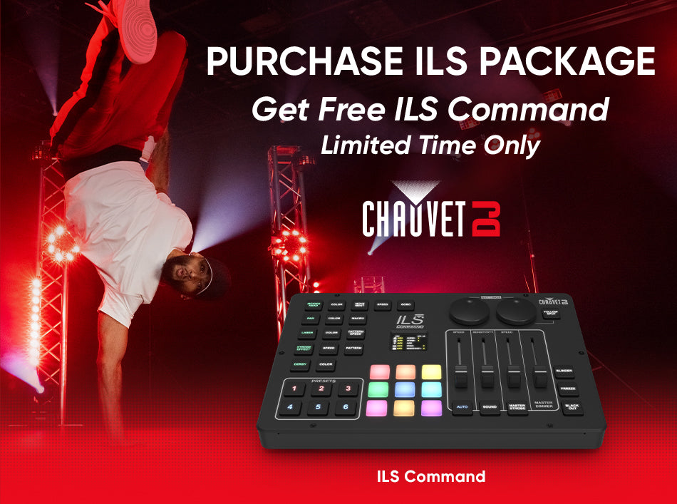 Free ILS Command Controller Chauvet DJ Lighting Package 1