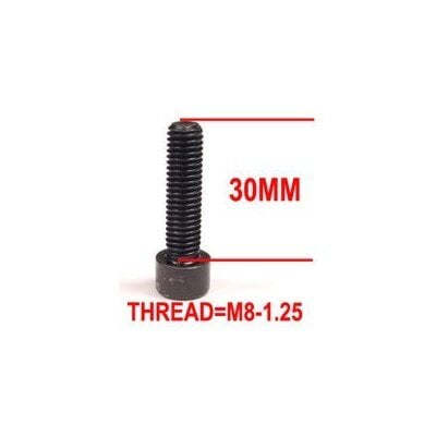 Color Tone 50 - 30Mm, M8-1.25 Bracket Screw  80104050040