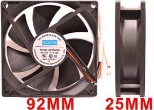 Fuze Wash Z350 - 24VDC 0.15A Fan  5010000033