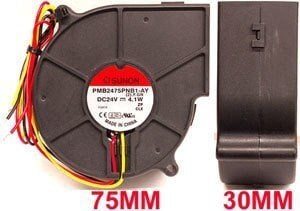 Design Spot 575E - 24VDC 4.1W Fan  60416010007