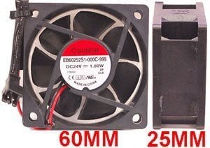 E Spot III - 24VDC 1.80W Fan  60416020059