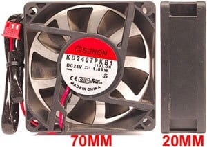 Platinum Profile LED - 24VDC 1.59W Fan  60416020103