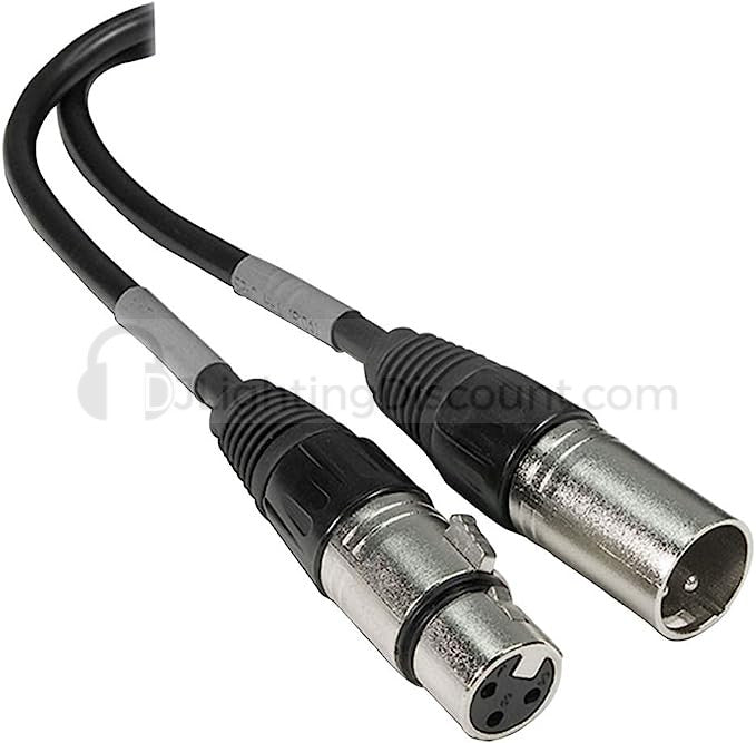 3-Pin 5' DMX Cable DMX3P5FT