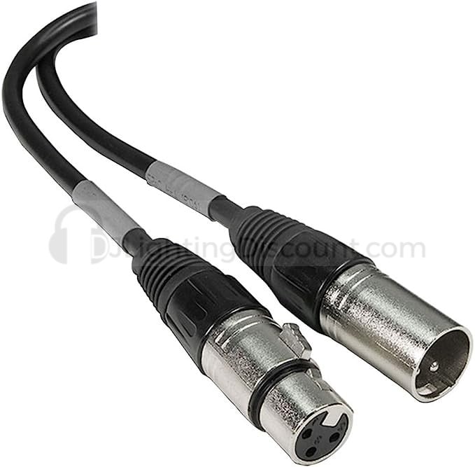 3-Pin 50' DMX Cable DMX3P50FT