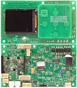 Y71701-02A DISPLAY PCB FOR DARTZ 360 8010101036V121