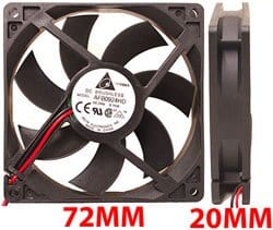 Platinum Wash ZFX Pro - 24V 0.15A Dc Fan  804120200500