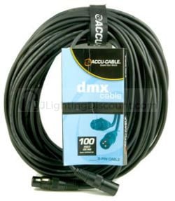 100 FOOT, 3 PIN DMX CABLE