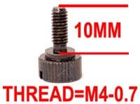 Z-1520RGB - Thumb Screw  C01001000