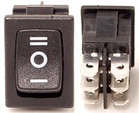 W-101 - 6 Pin 3 Positon Rocker Switch  C04003500