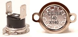 140 DEGREE CELSIUS THERMOSTAT FOR Z-1200 C04107400