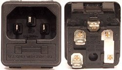 AC INPUT/FUSE HOLDER FOR HZ-300 C15Z320