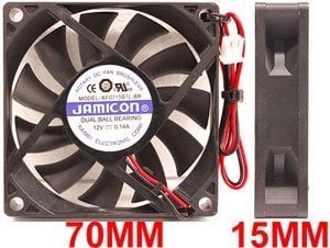 Opti Tri White II - 12VDC 0.14Acooling Fan  D18-100069-01