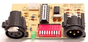 Z-1000 II - XLR PCB  DMX3P00C4