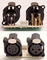 Opti Qa Par - Female XLR PCB  DXLUS3163000