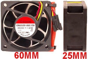 Platinum Spot 5R - 24VDC 1.80W Fan  EB6025B1-3W