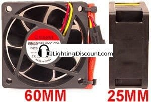 Platinum Spot 5R Pro - 24VDC 1.80W Fan  EB6025B1-3W