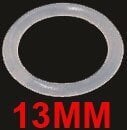 Elar 180 Par Rgbwa - Small White Power Cord Gasket  ELAR180-SGPC