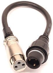 Elar Exquadpar Hp - Elar 1M DMX-Out First Cable ELAR R DMX 1