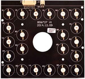 B06727 LED PCB FOR M-7 RGBA M-7-RGBA-LED