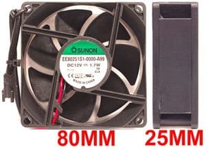 M-7 RGBA - 12V 1.7W Fan  M-7-FAN