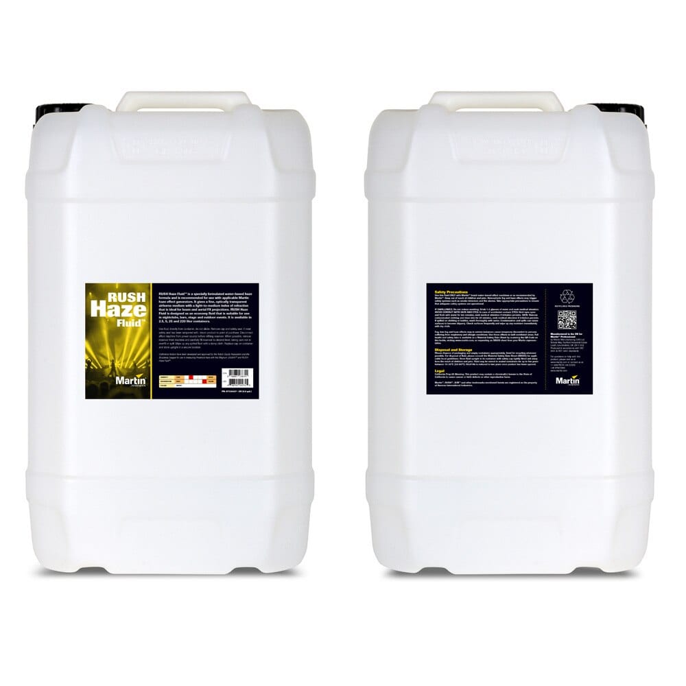 Martin Professional RUSH Haze Fluid 25 Liter/6.60 Gallon