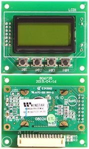 B06735 DISPLAY PCB FOR Z-380 Z-380-PCBC