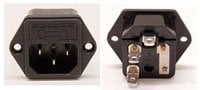 AC SOCKET & FUSE HOLDER Z-500/COM