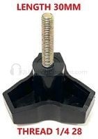 1/4-28 Telescopic Adjuster Knob For Min Z-MPB-TK