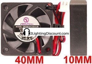 Galaxian 3D - 12VDC 1.2W Fan  Z-110165