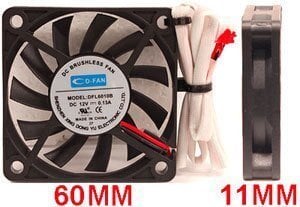 Six Bar 500 - Fan  Z-12VDC-0.13A