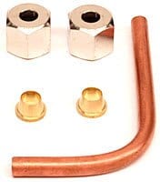 Z-1500 II - Copper Tube With Nuts  Z-1500II-CP