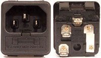 Crazy Pocket 8 - Ac Socket & Fuse Holder  Z-DLS-COM