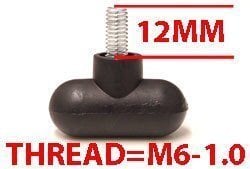 Mic314 - M6-1.0 Bracket Knob  Z-3005000015