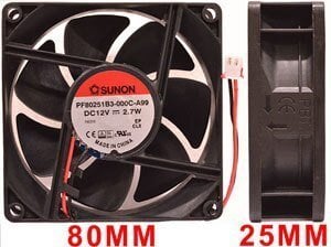 Vizi Qwash 7 - 12VDC 2.7W Fan  Z-8020102294