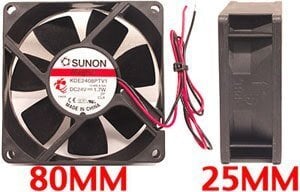 Accu Wash 250 - 24VDC 1.7W 0.15A El-1207 Z-S/FAN-24D