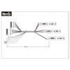 MAC 700 Profile - Wireset 1+2+3, yoke to head, color/gobo, MAC 700 11860122