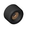 MAC 700 Profile - Rubber foot 25x15mm. Black 19440040