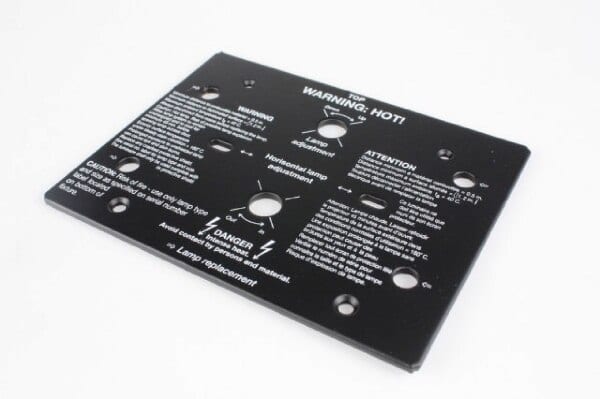 MAC 700 Profile - Lamp outer plate assy 23900007